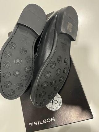 Mocasines Silbon Hombre Negros Talla 39 s