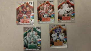 5 Cartas Adrenalyn XL Vamos 24/25