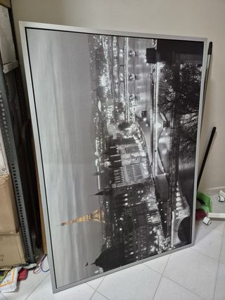 Quadro Parigi grande con cornice