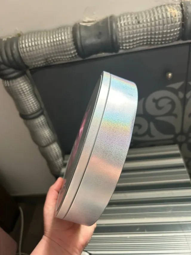 Caja lata metálica Tous oso rosa