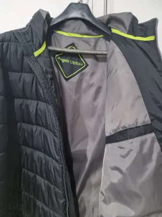 Giubbotto imbottito nero uomo