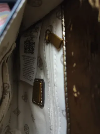 Bolso Guess Virtual Mini Dorado