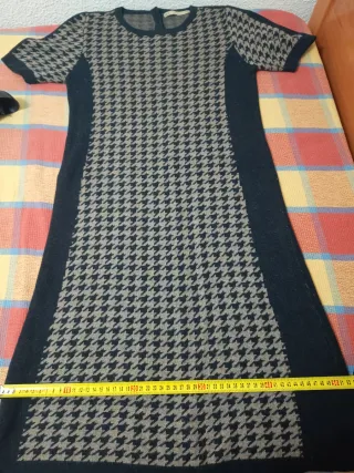 Vestido Sfera Talla M Houndstooth