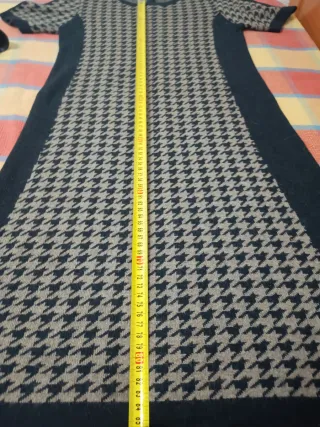 Vestido Sfera Talla M Houndstooth