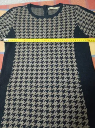 Vestido Sfera Talla M Houndstooth