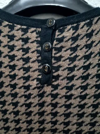 Vestido Sfera Talla M Houndstooth