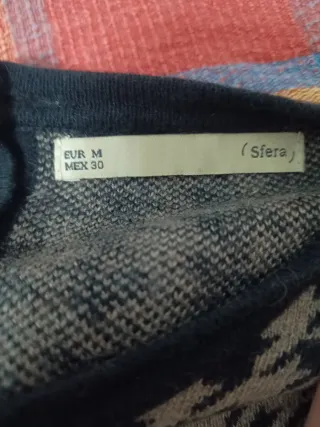 Vestido Sfera Talla M Houndstooth