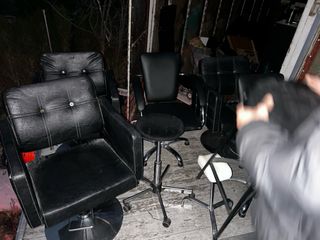 sillas lava cabeza camilla de peluquería