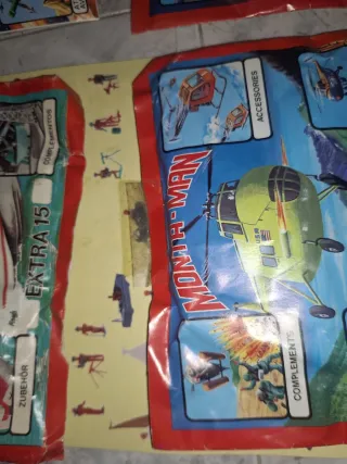 Sobres Montaplex Montaman sin abrir años 70-80