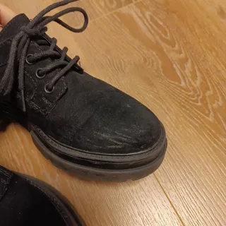 Zapatos negros de cordones Merkal