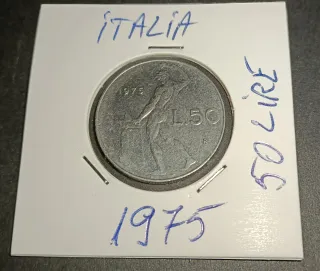 Italia 50 Lire 1975