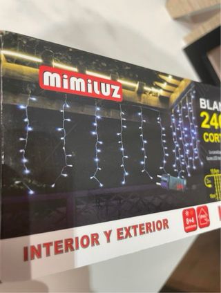 Cortina LED Natalizia Bianca 3M