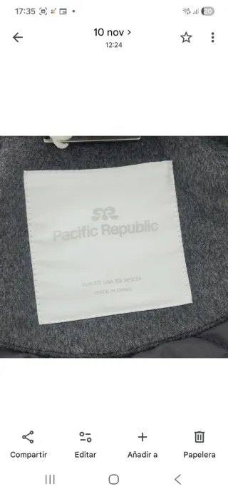 Giubbotto bomber grigio da donna