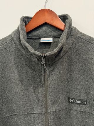 Giacca Pile Columbia Grigia