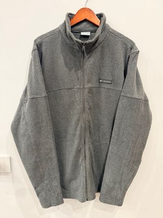 Giacca Pile Columbia Grigia