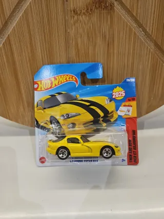 Hot Wheels 2025 Dodge Viper GTS Amarelo