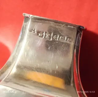 Antica saliera in Argento Sterling/Birmingham