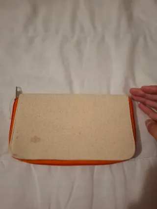 Cartera Tarjetero Elefantes Bordados