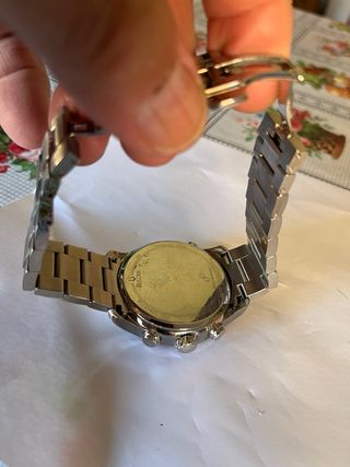 Reloj Bulova Cronógrafo Plata y Blanco