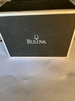 Reloj Bulova Cronógrafo Plata y Blanco
