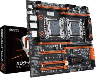 Scheda madre HUANANZHI X99-F8D e 2 CPU Xeon 28N/56H