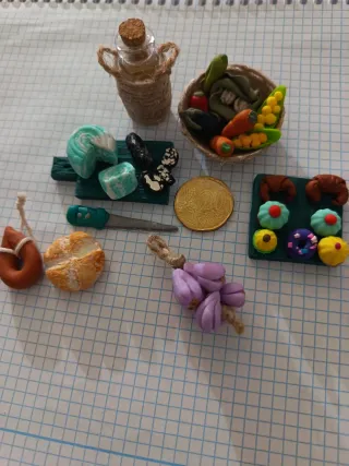 Miniaturas para casas de muñecas