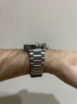 Reloj Nixon The Sentry Azul y Plateado