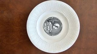 12 Piatti da Dessert Stile Retrò Donne