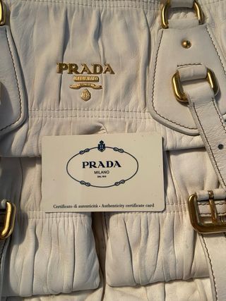 Borsa Prada Pelle Bianca