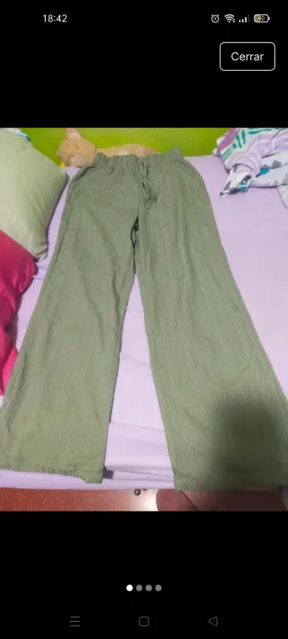 Pantalón ancho fresco