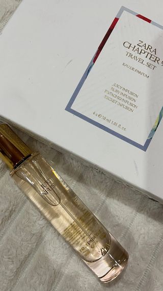 Zara Chapter 9 Travel Set Perfume juicy infusion
