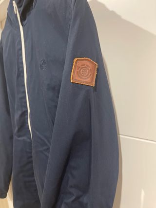 Chaqueta azul Element con capucha talla XL/16 años