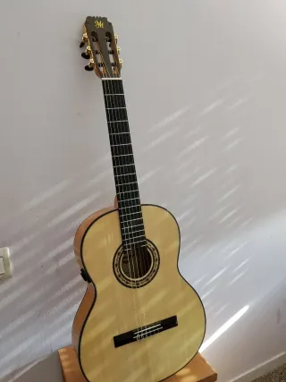 Guitarra Flamenca Clásica Tapa pino abeto macizo