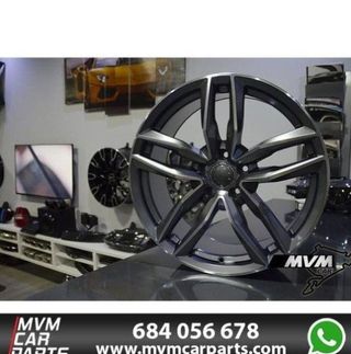 Juego de 4 Llantas 20 RS6 Antracita AU021