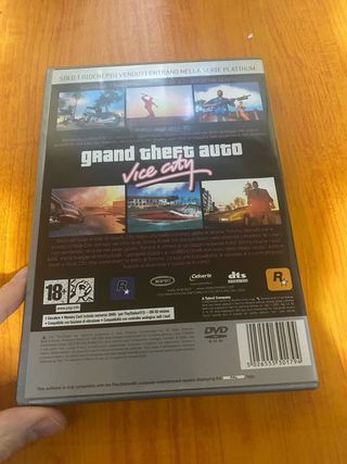 Grand Theft Auto Vice City PS2 Platinum