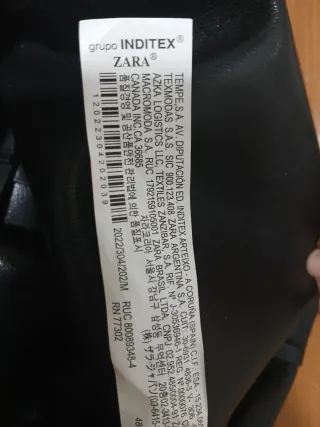 Borsa a tracolla (Zara basic collection)