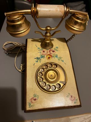 Telefono vintage bisnonna da collezione