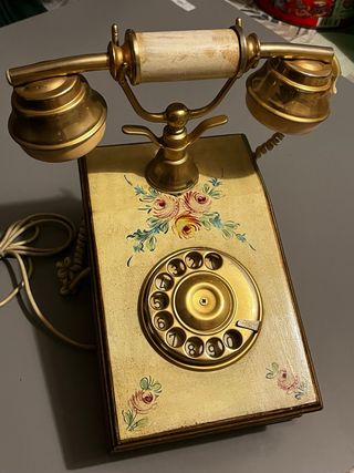 Telefono vintage bisnonna da collezione