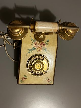Telefono vintage bisnonna da collezione