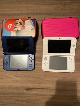 Confezione 2 New Nintendo 3DS XL Blu e Rosa
