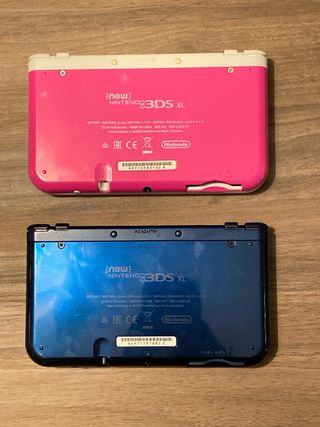 Confezione 2 New Nintendo 3DS XL Blu e Rosa