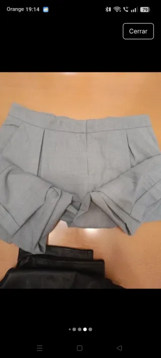 Lote 5 pantalones Stradivarius S/36/8