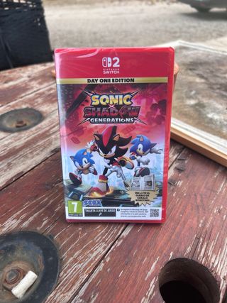 Sonic Shadow Generations Nintendo Switch Day One