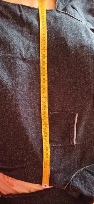 Maglia uomo grigia con taschino