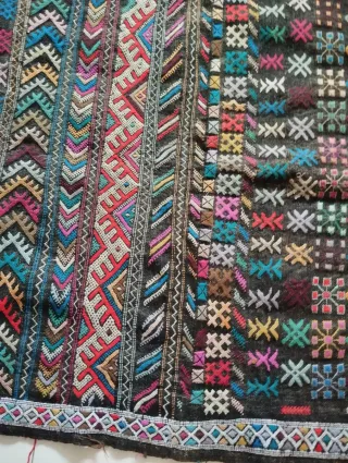 Alfombra Marroquí Tejida Multicolor