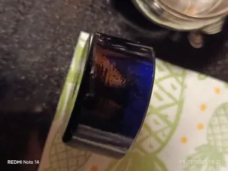 Antica saliera in argento sterling Birmingham