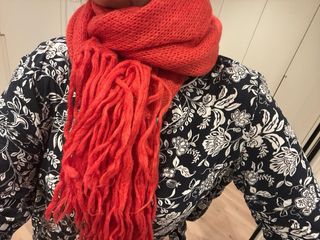 Bufanda lana Bimba y Lola naranja