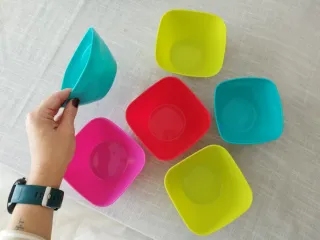 Lote 6 Boles Aperitivo Plástico