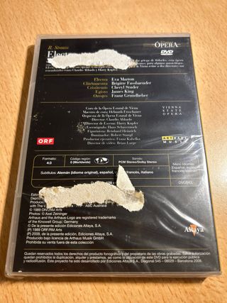 DVD Richard Strauss: Electra Precintado