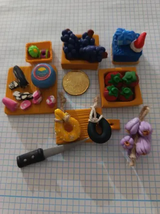Miniaturas Comida y Accesorios Casa Muñecas